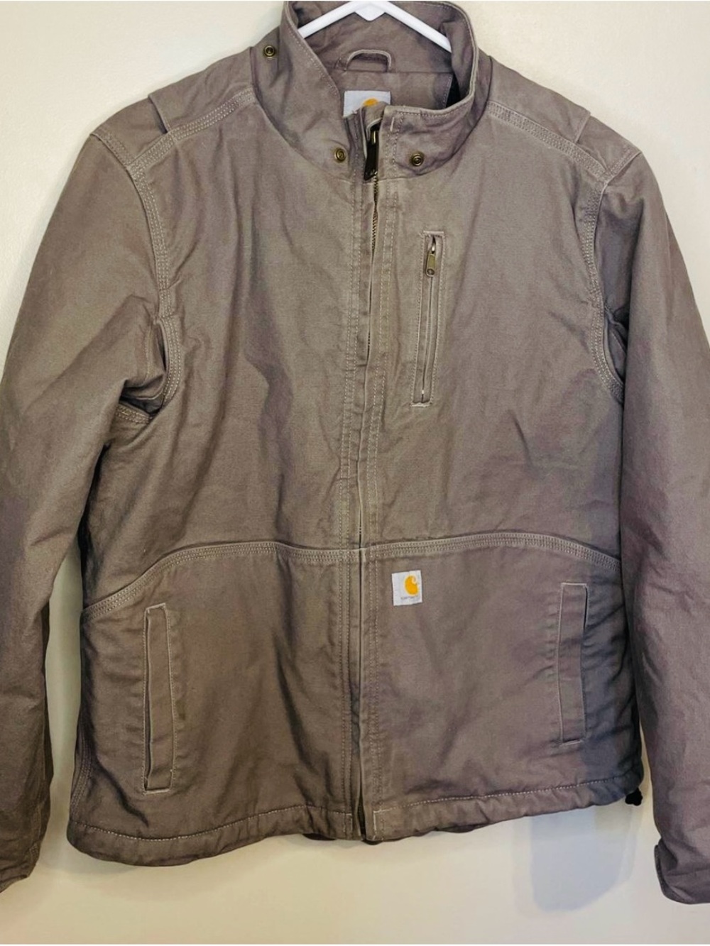 Carhartt Full Swing grey jacket with pockets